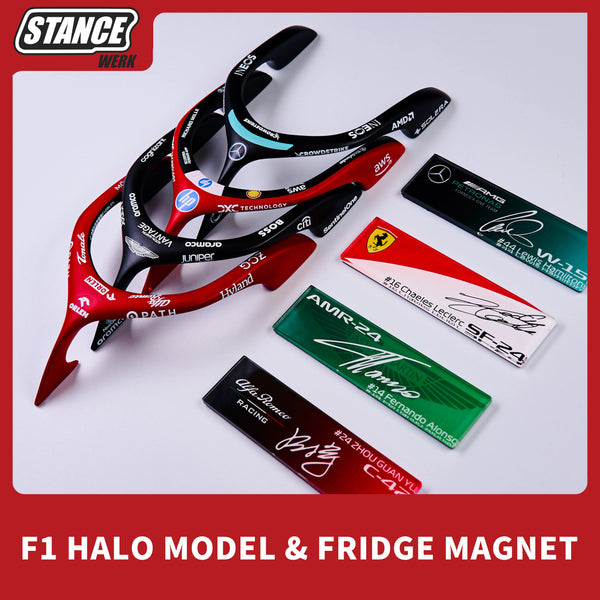 F1 Halo Model & Fridge Magnet